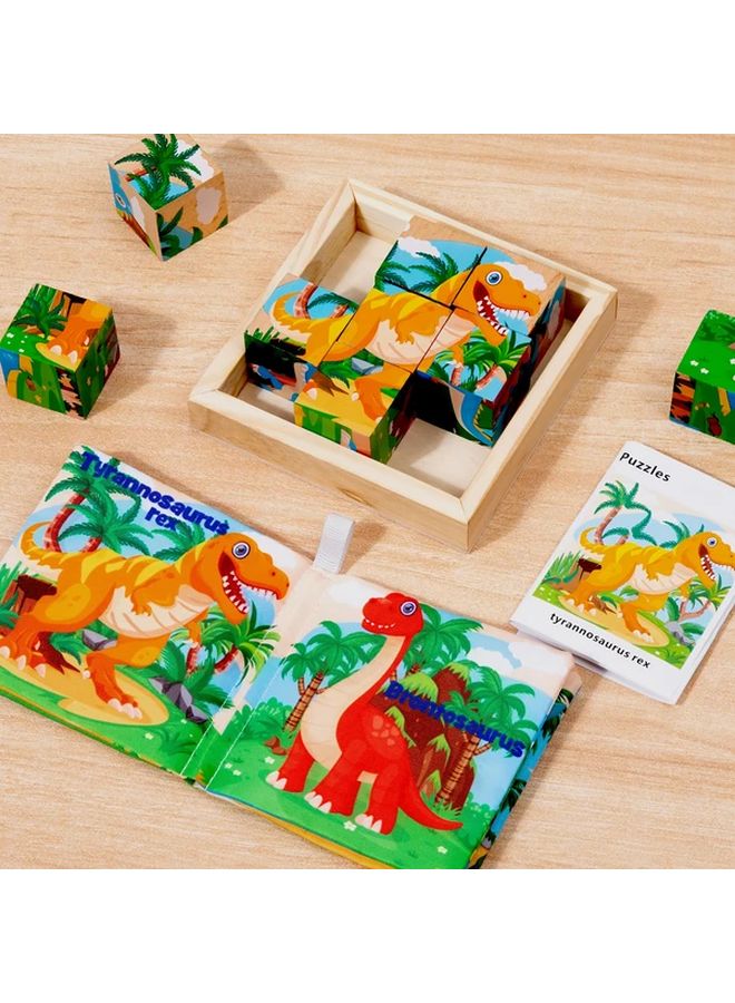 1Pc Random Style 3D Wooden Puzzle Educational Toy For Kids Develops Spatial Awareness - Image 4