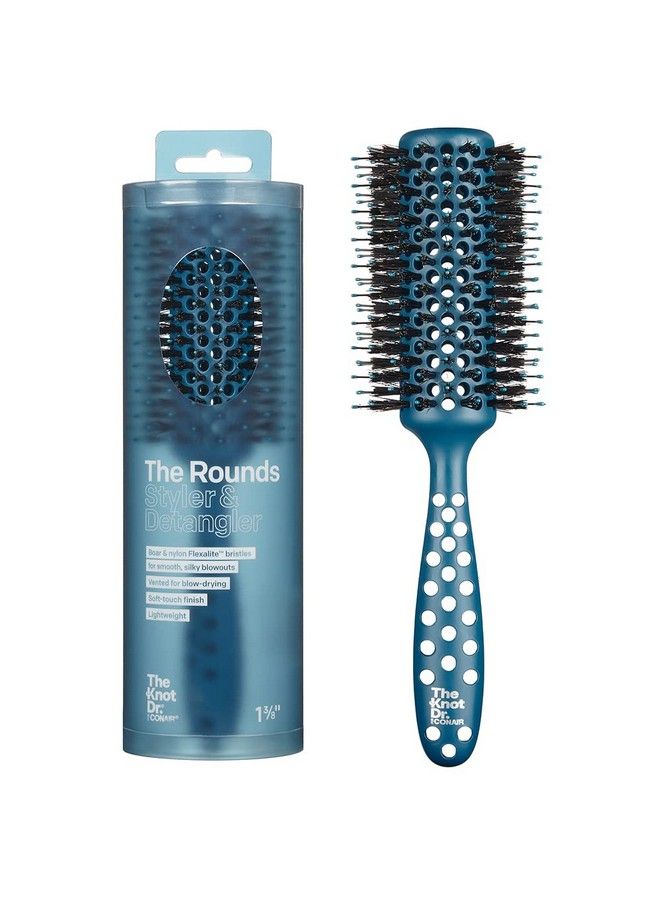 CONAIR The Knot Dr. For Conair The Rounds Medium Vented Porcupine Round Hairbrush - Image 1