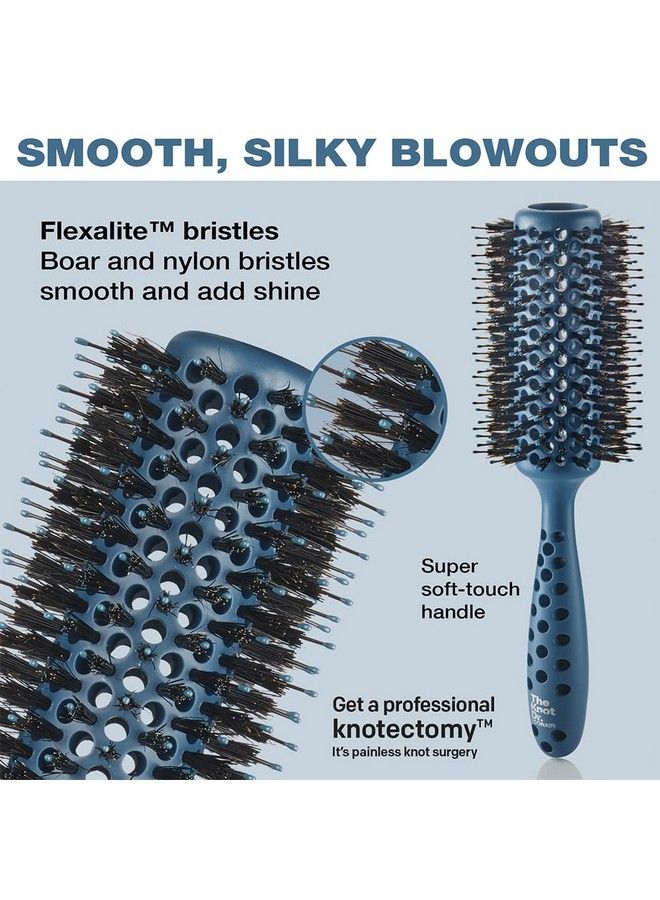 CONAIR The Knot Dr. For Conair The Rounds Medium Vented Porcupine Round Hairbrush - Image 3