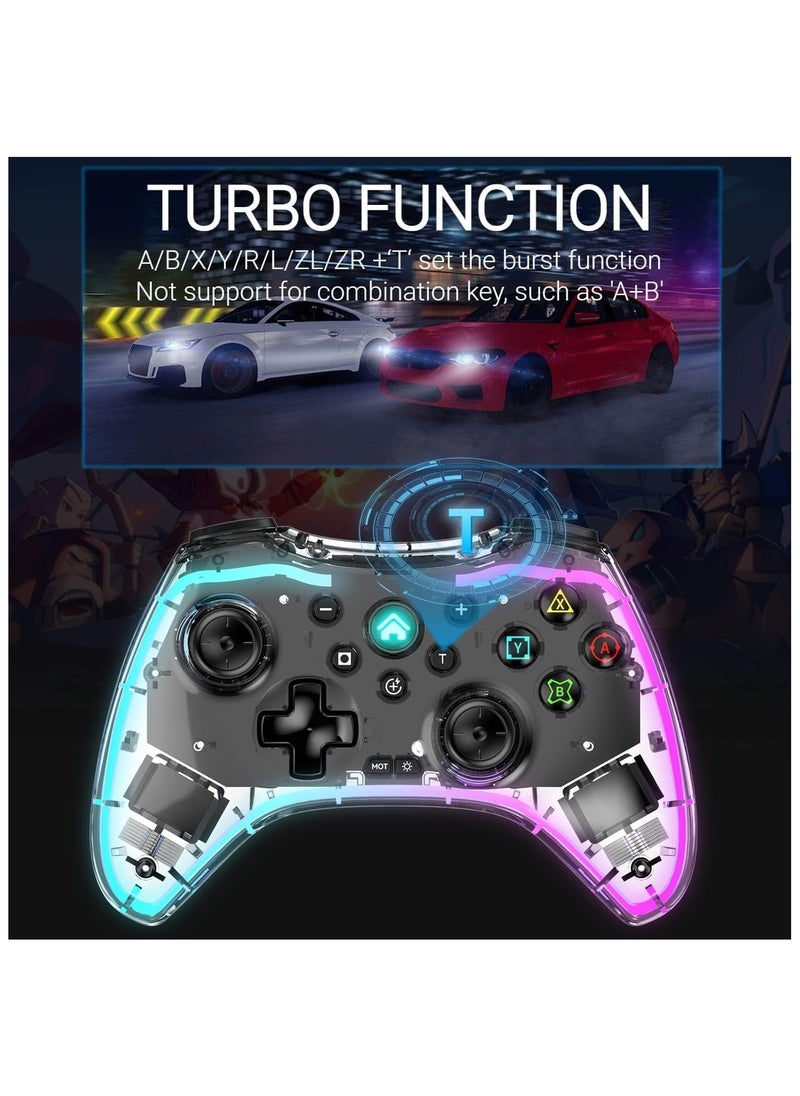 WEMART - Bluetooth Wireless Controller for iPhone, iPad, iOS, Android, Tablet, PC, N-Switch, PS5, PS4, PS3, Steam Deck with Charging Cable - Image 1