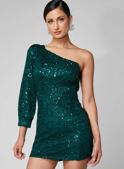 Ella Limited Edition Sequin One-Shoulder Dress
