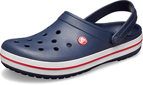 Crocs Unisex-Adult Crocband Clog, Navy, 7 Women/5 Men - Image 4
