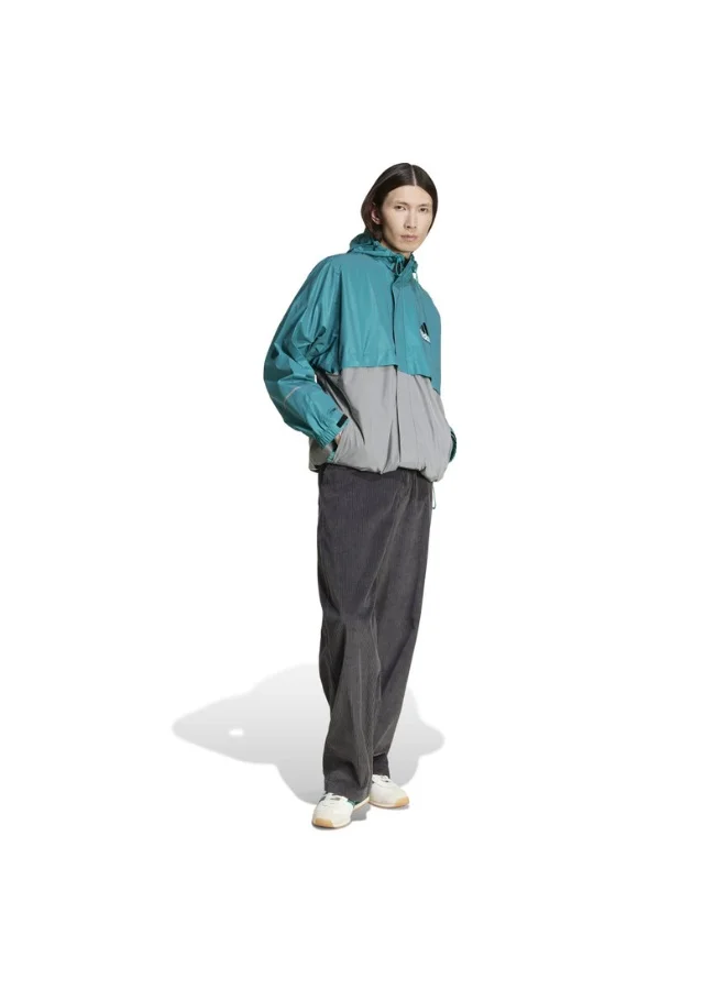 adidas جاكيت رجالي EQT WINDBREAKER أخضر من أوريجينالز