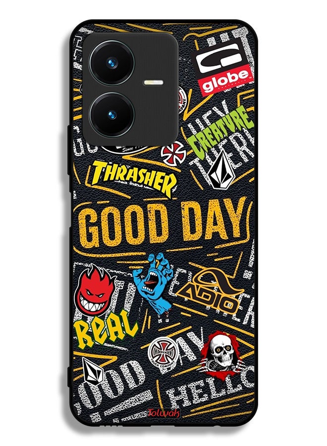 Tolwak Vivo Y22s Protective Case Cover Good Day - Image 1