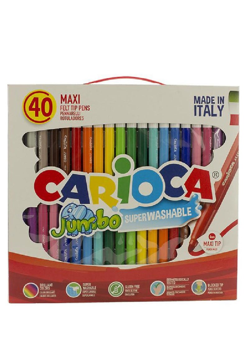 كاريوكا قلم تحديد جامبو ذو طرف لباد