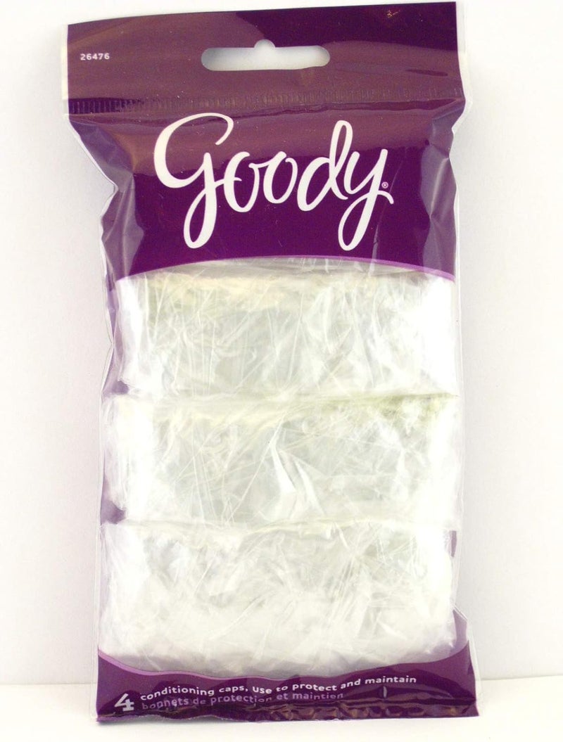 Goody Mosaic Vinyl Conditioning Cap - 4 Count for Hair Treatments