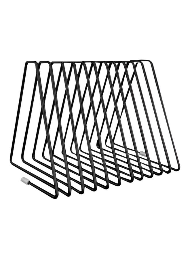 NIBEMINENT 11-Position Magazine File Holder Black