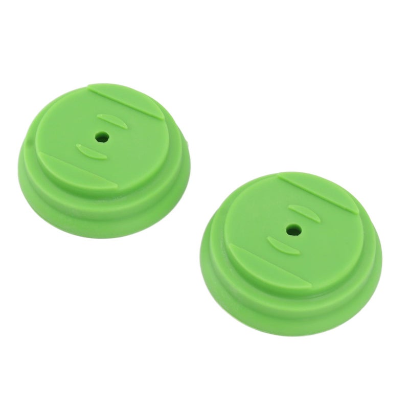 Green Lawn Mower Plastic Cover Set With 4 Bases And 4 Gaskets For Garden Maintenance - Image 3