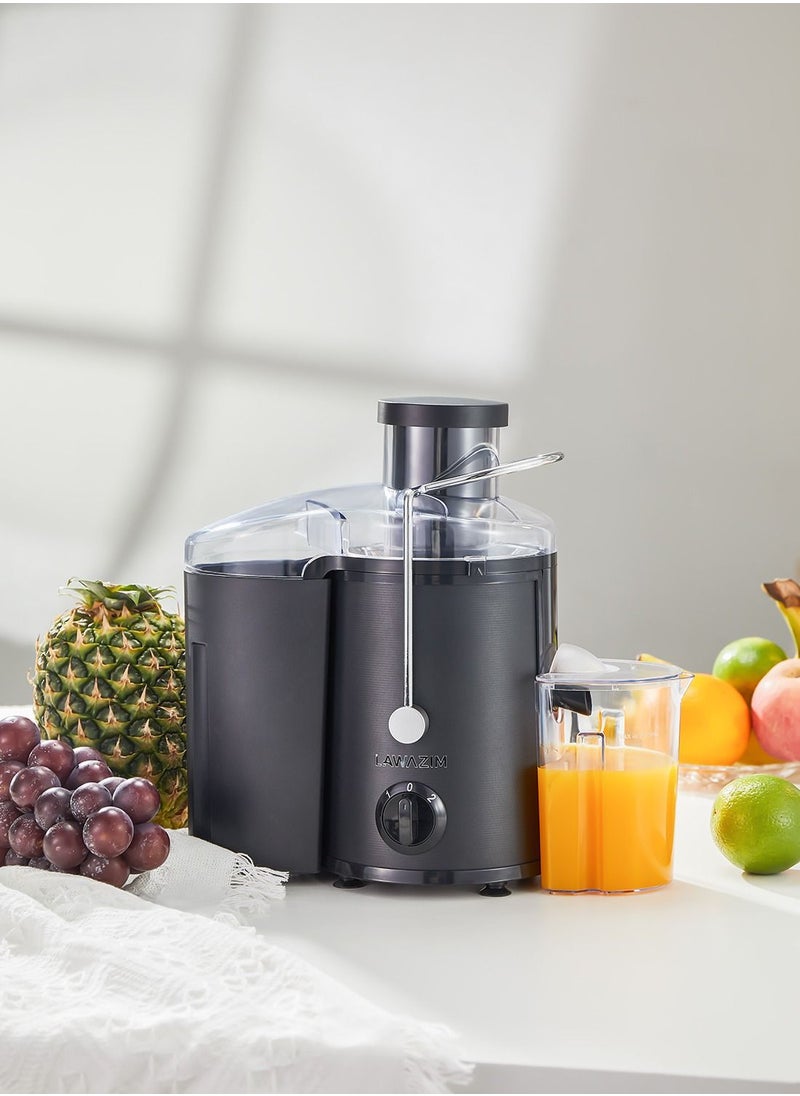 LAWAZIM Fruit Power Juicer 500W Black  - Image 4