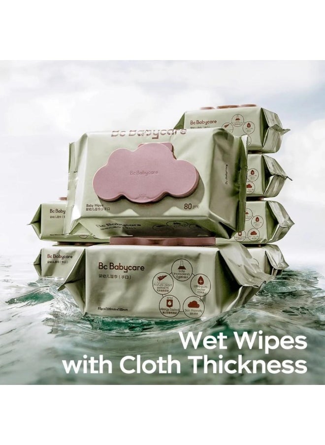 Baby Wipes - 80 Pcs