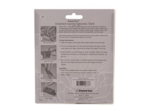 Studio Pro 7/32-Inch Silver Lined Copper Foil Tape - Image 3