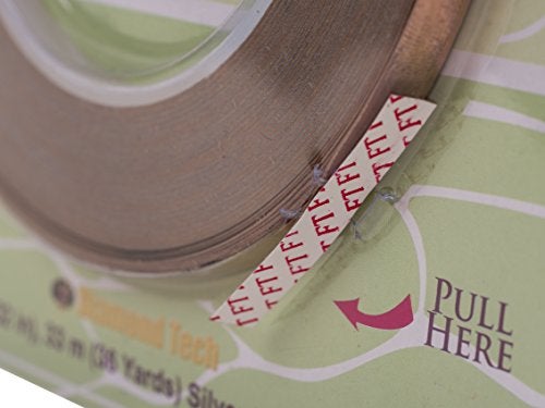 Studio Pro 7/32-Inch Silver Lined Copper Foil Tape - Image 4