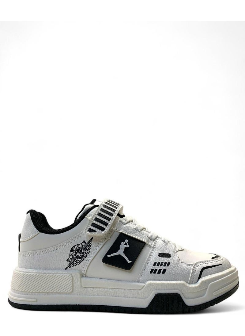 Cool King White Boy's Sneaker Sports Shoes  - Image 1