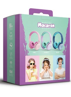 Maestro Wireless Headphones In Ear For Kids Purple  - Image 3