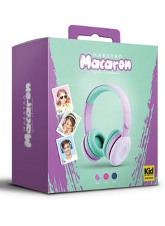 Maestro Wireless Headphones In Ear For Kids Purple  - Image 2