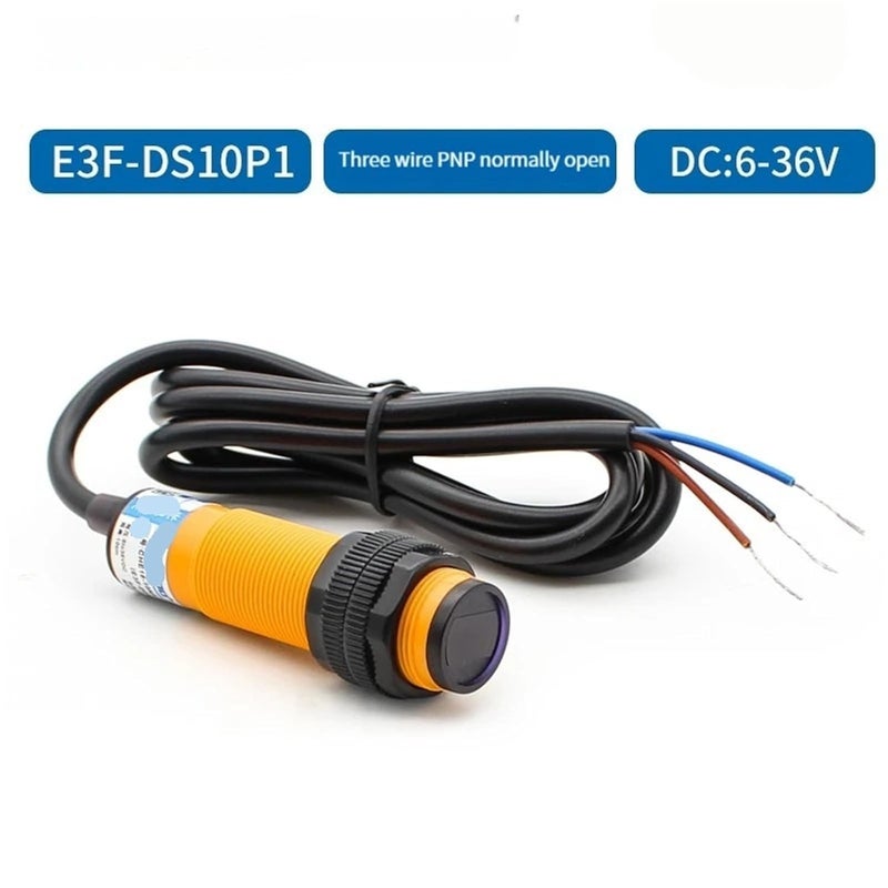 E3F DS10P1 مفتاح القرب مستشعر ضوئي NPN PNP DC5 36V 30cm كشف - Image 3