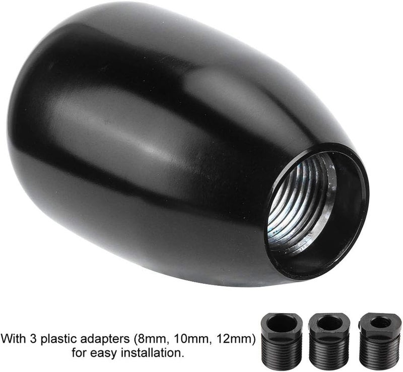 Dweekiy Universal 6 Speed Gear Shift Knob - Black Manual Shifter Head - Image 3