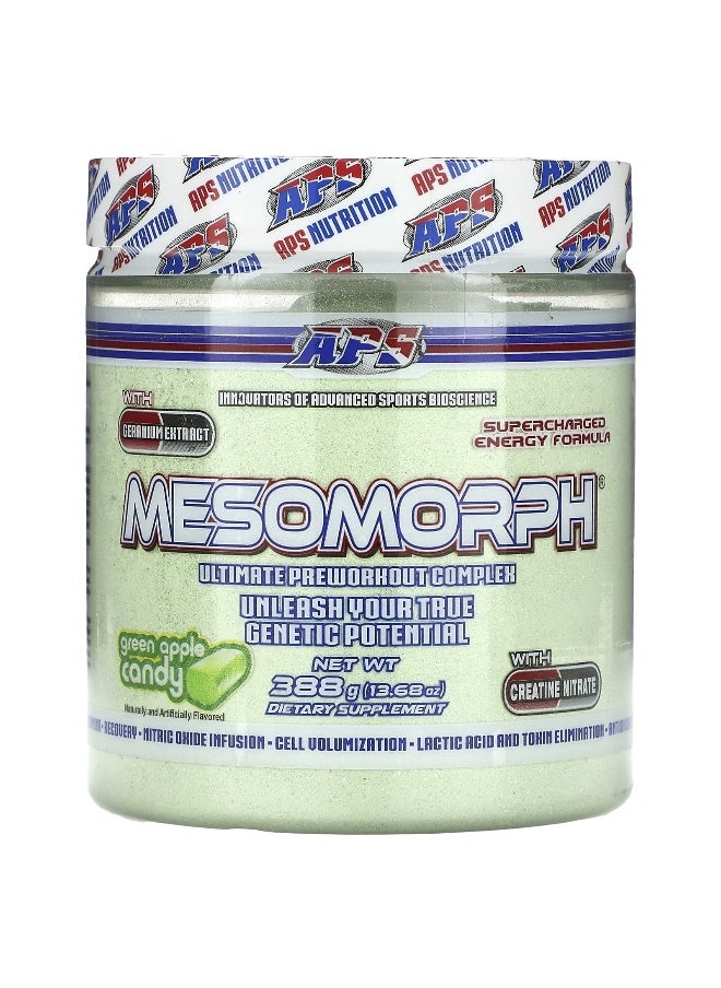 APS APS, Mesomorph, Green Apple Candy, 13.68 oz (388 g)  - Image 1