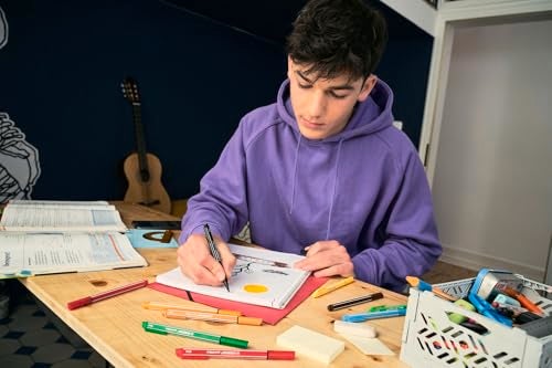 STABILO Nylon Tip Writing Pen pointMax - Wallet of 24 - Assorted Colors - Image 5