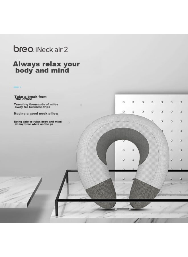 Breo Ineck Air2 Neck Massager, Cervical Massage Device, Smart Inflatable Massage Pillow, Cervical Massager, Birthday And Holiday Gift For Parents, Boyfriends, And Girlfriends - Image 4