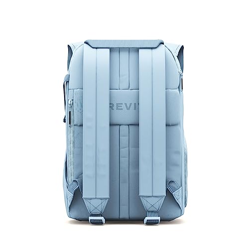 BREVITE - The Runner - Compact Camera Backpacks for Photographers - A Minimalist & Travel-friendly Photography Backpack Compatible With Both Laptop & DSLR Accessories 18L (Misty Blue) - Image 2