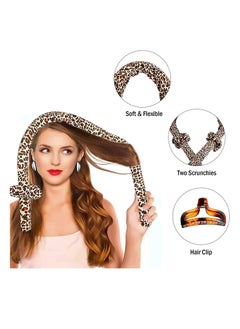 KASTWAVE Heatless Hair Rollers Hair Curlers for Long Hair with Hair Clips and Scrunchie No Heat Curls Silk Ribbon Hair Rollers Sleeping Soft Headband Wave Formers Hair Curlers DIY Hair Styling Tools  - Image 3