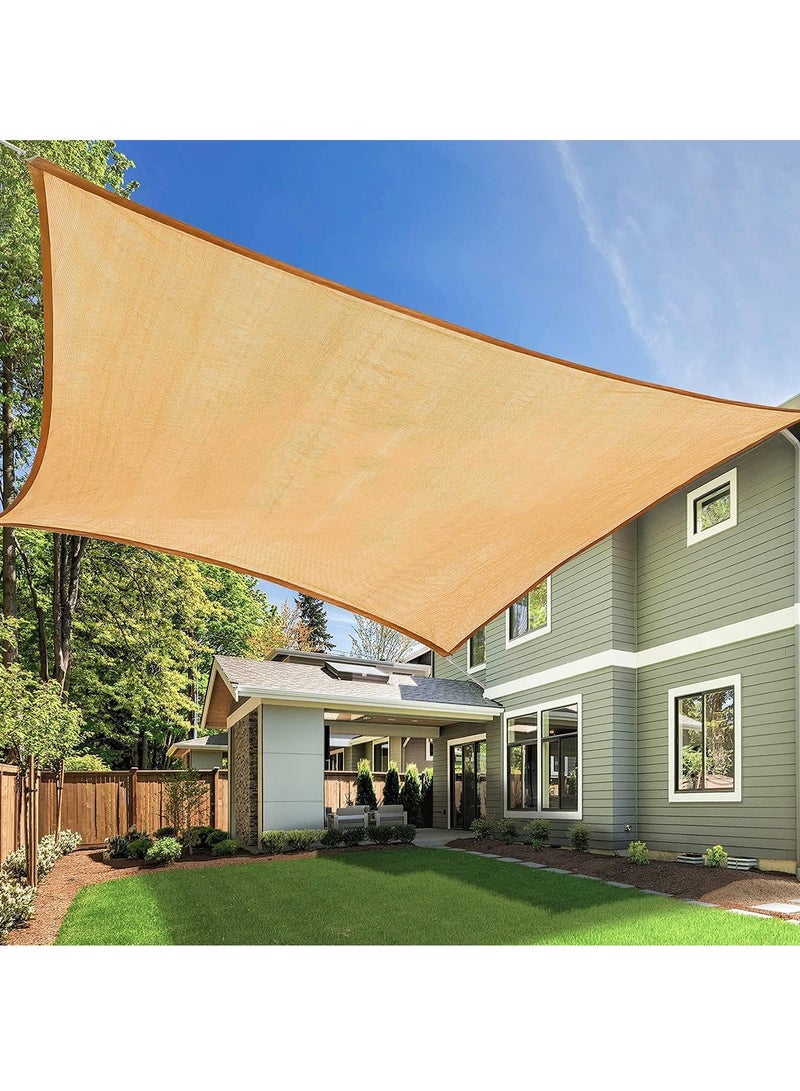 Generic Sunshade UV-Blocking Retractable Outdoor Sunshade Canopy  Weather-Resistant Fabric for Patio, Backyard garden  - Image 2