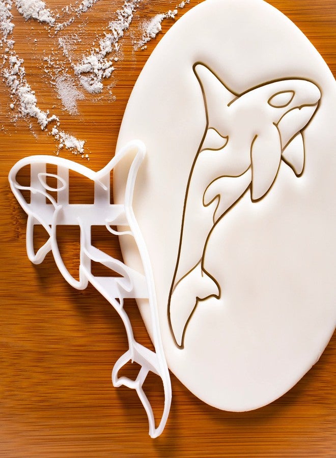Bakerlogy قطاعة بسكويت على شكل حوت قاتل، قطعة واحدة - بيكرلوجي - Image 2