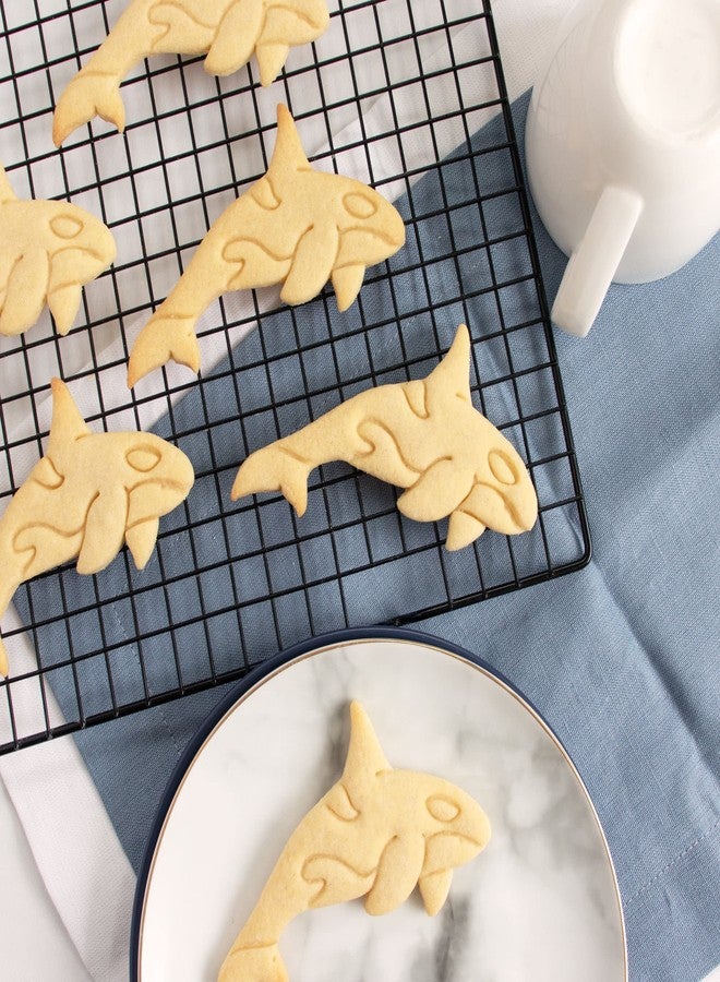 Bakerlogy قطاعة بسكويت على شكل حوت قاتل، قطعة واحدة - بيكرلوجي - Image 4