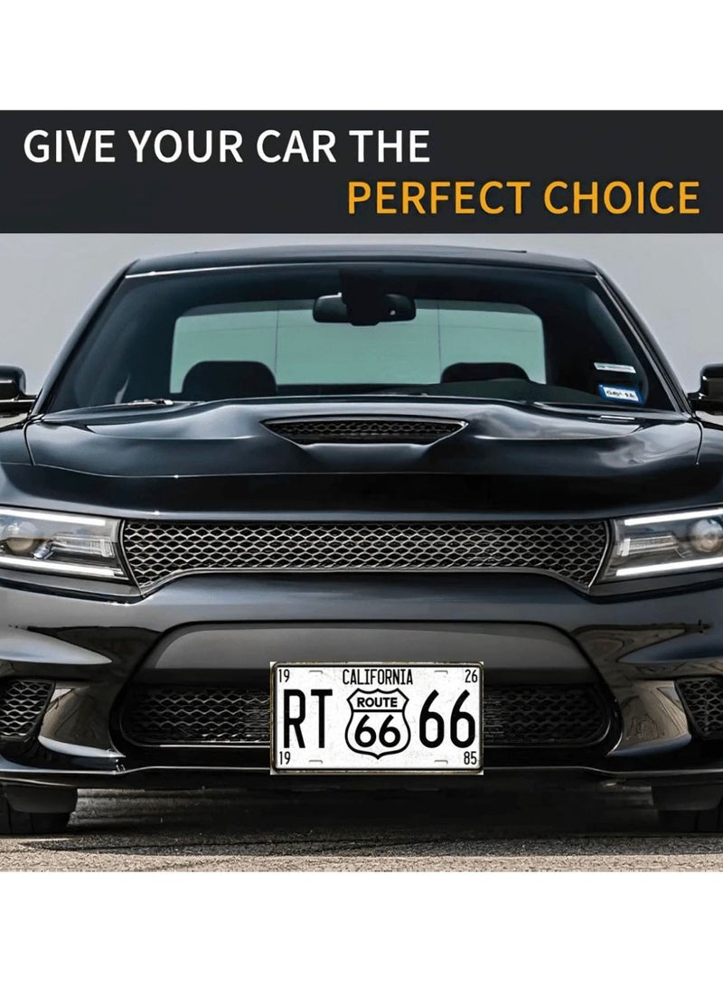 Classic design car metal license plate for decoration - Image 3