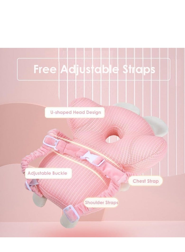 SYOSI Baby Cushion Backpack Toddler Walker Head Protector Wear Protection Safety Pad, Adjuastable Pads for Walking  - Image 4
