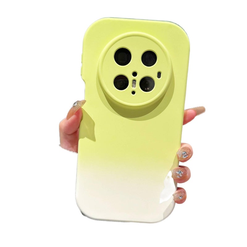 MS Protective Case, Shockproof Cover for Redmi Note 14 Pro, Lemon Yellow TPU, Drop Protection - Image 1