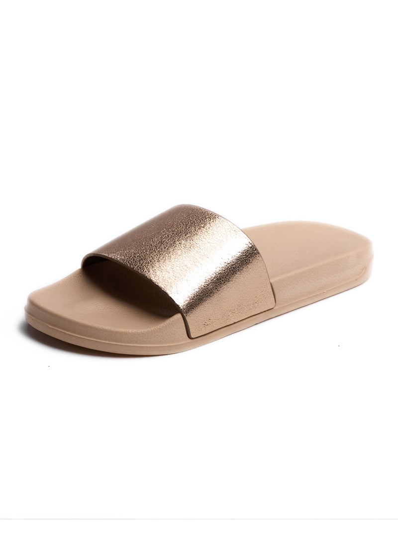 Onda Onda Galaxy slide slipper for women - Light bronze  - Image 3