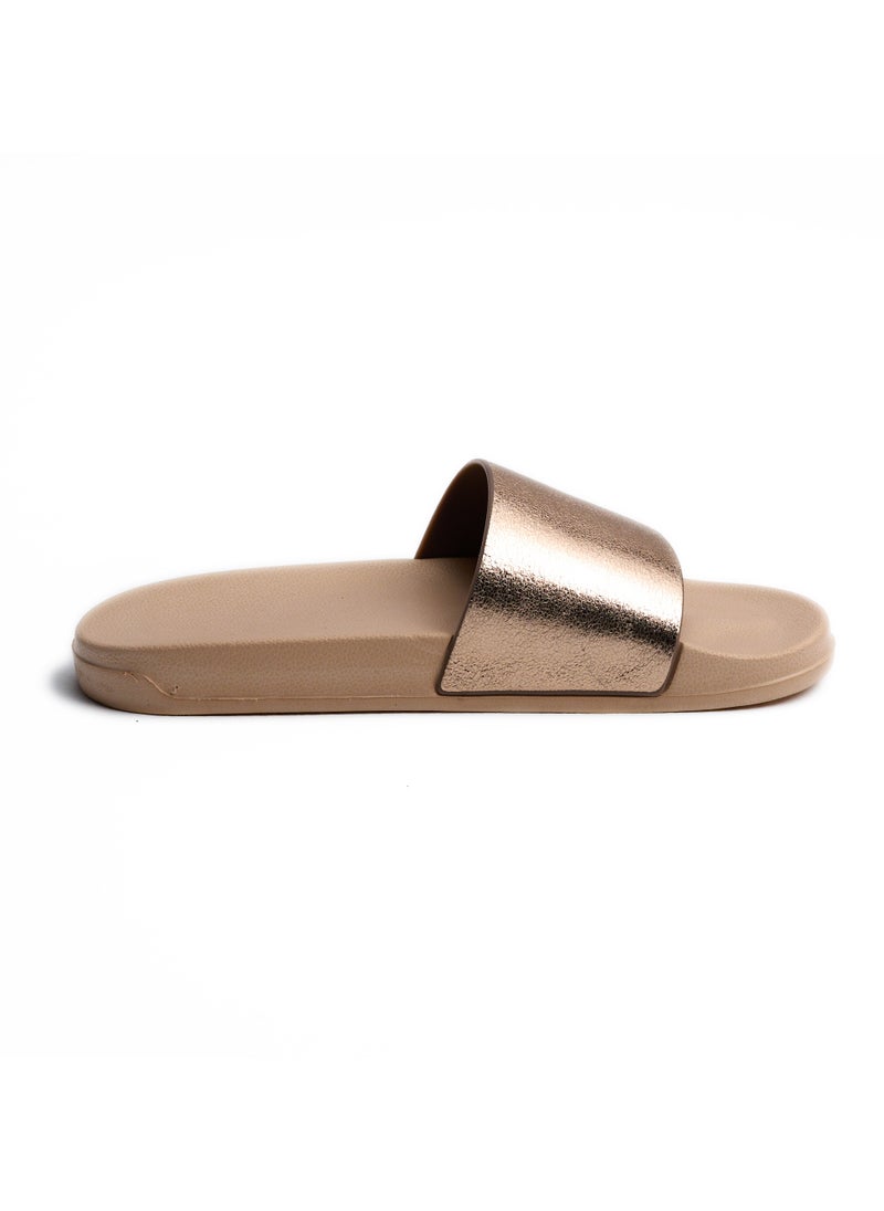 Onda Onda Galaxy slide slipper for women - Light bronze  - Image 5
