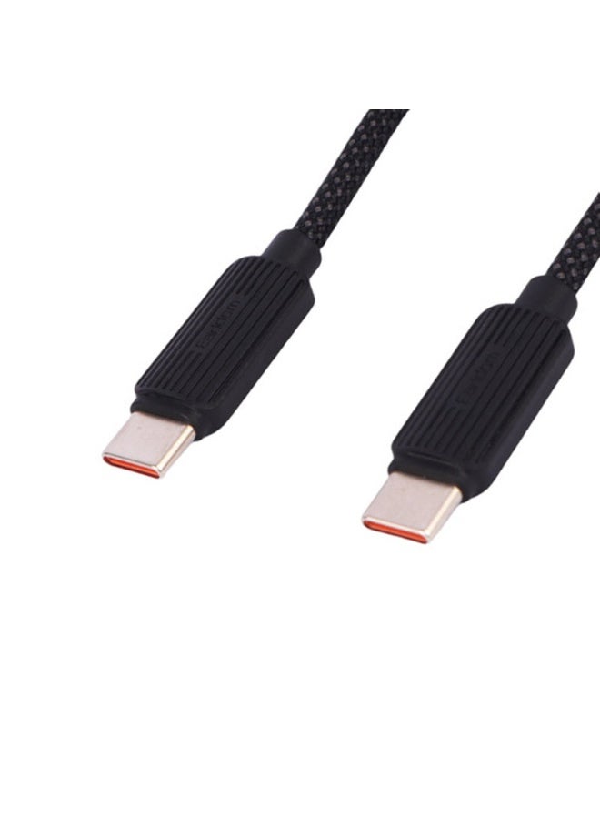 أيرلدوم Fast Charging & Data Cable - EC-188C USB-C to USB-C - 60W - Image 1