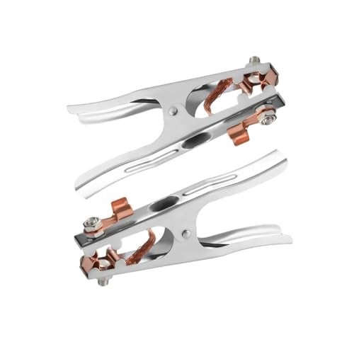 Bolsen 2pcs 300A/500A/800A Earth Ground Cable Clip Clamp Welding Manual Welder Electrode Holder Welding Processing Ground Clamp Professional Tools (500A) - Image 1