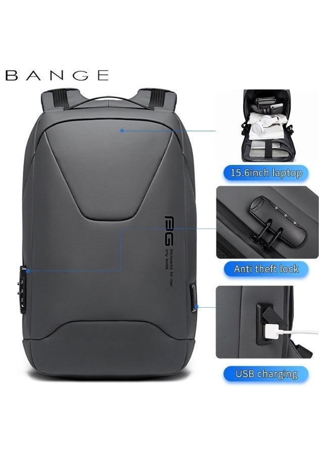 Bange 22188 15.6 or 16 inch Water-Resistant Anti-Theft Laptop Backpack - Image 3