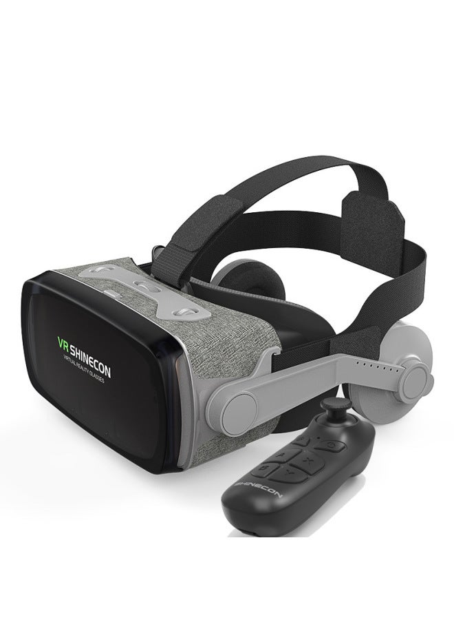 VR Glasses Thousand Magic 9 Generation VR SHINECONG07E Fabric Virtual Reality 3D Helmet-Color:G07E + B03 Handle  - Image 1