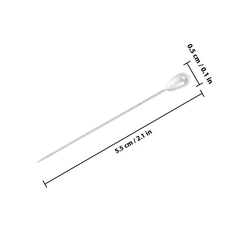 1 Box Locating Pin Pear Decor Delicate DIY Pin Straight Pin for Craft Decor - Image 2
