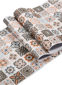Loloty Self Adhesive Waterproof Retro Tiles Wallpaper 60cm x 300cm 