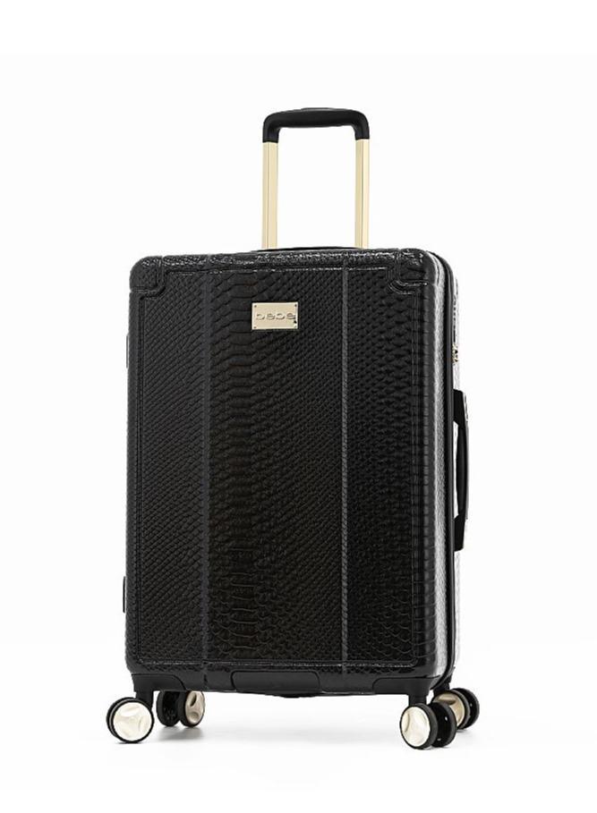 bebe MARTA Hardside Luggage on Wheels for Unisex | Ultra Lightweight ABS on with Spinner Wheels 4 Color Black/Gold - Image 1