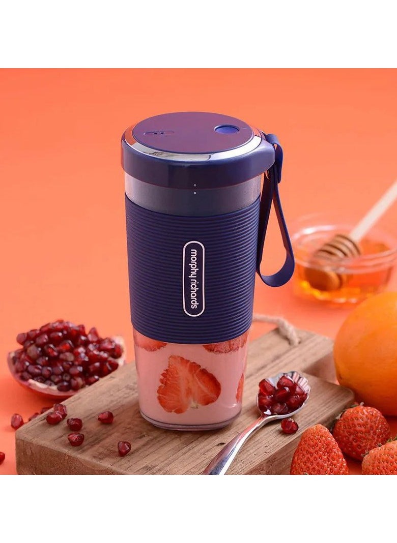 morphy richards - Portable blender mixes all fruits, vegetables and ice, light and practical, with a protection system, available in pink color IR - Image 1