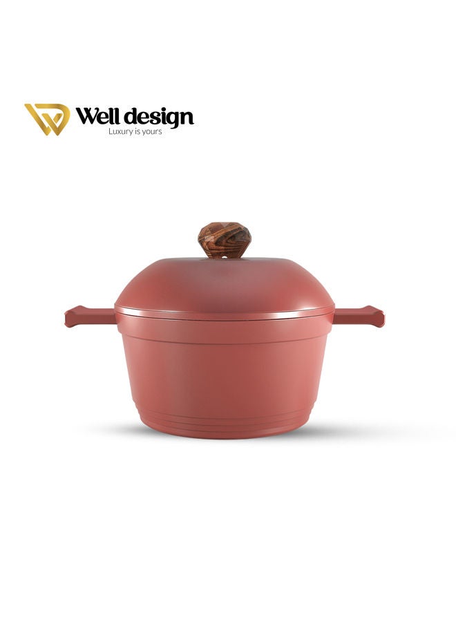 ويل ديزاين طقم داى كاست 7 قطع ( حلة + مقلاية )+ هديه (4 ق توزيع +2 ماسك سيلكون)  - Image 3