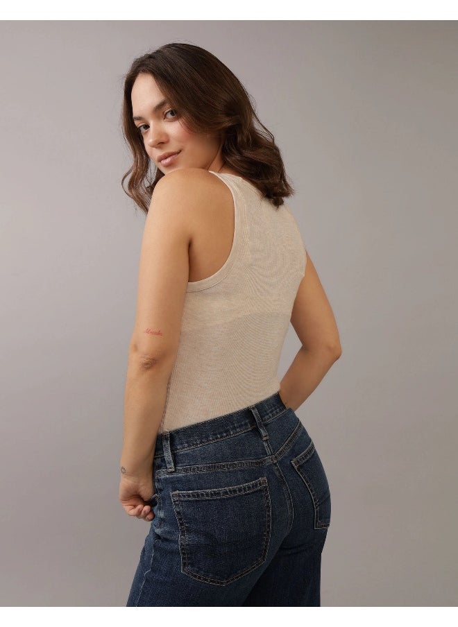 American Eagle - Ribbed Classic Tank Top - Image 1