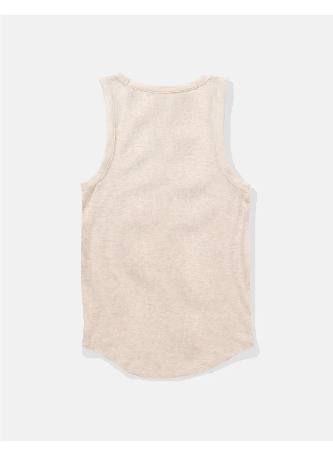 American Eagle Ribbed Classic Tank Top