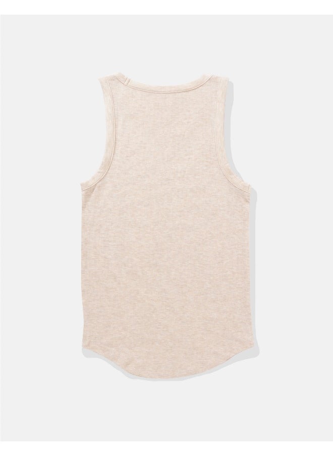 American Eagle - Ribbed Classic Tank Top - Image 1