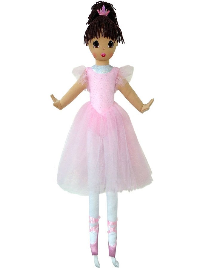 Anico Well Made Play Doll for Children La Bella Ballerina, Hispanic, 36" Tall, Pink - Image 2