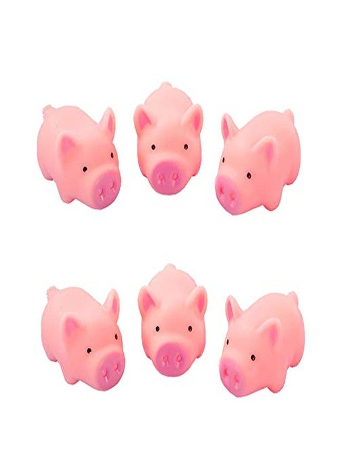 Tvoip 25Pcs/Lot New Cute 5cm/2Inch Dog Toys Pink Screaming Rubber Pig Pet Toys Squeak Squeaker Chew Gift Home Decorations - Image 2