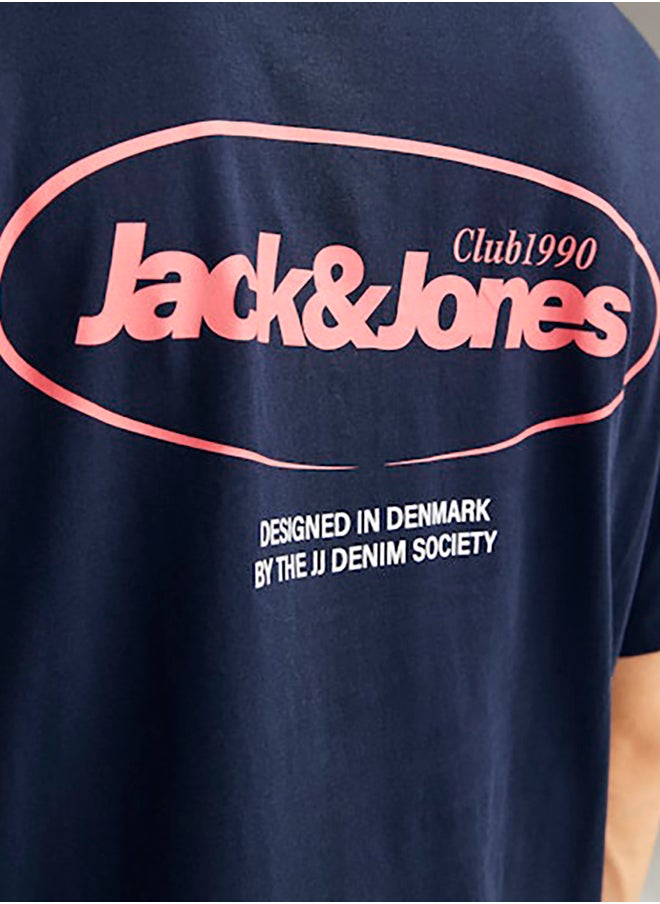 Jjebradley Graphic Tee Ss O-Neck Noos