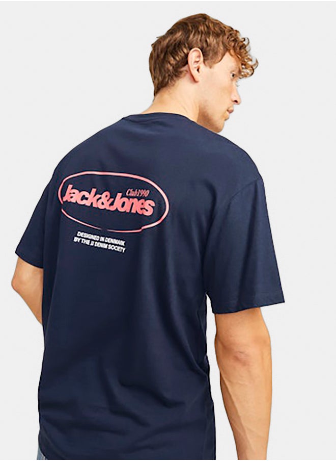 Jjebradley Graphic Tee Ss O-Neck Noos